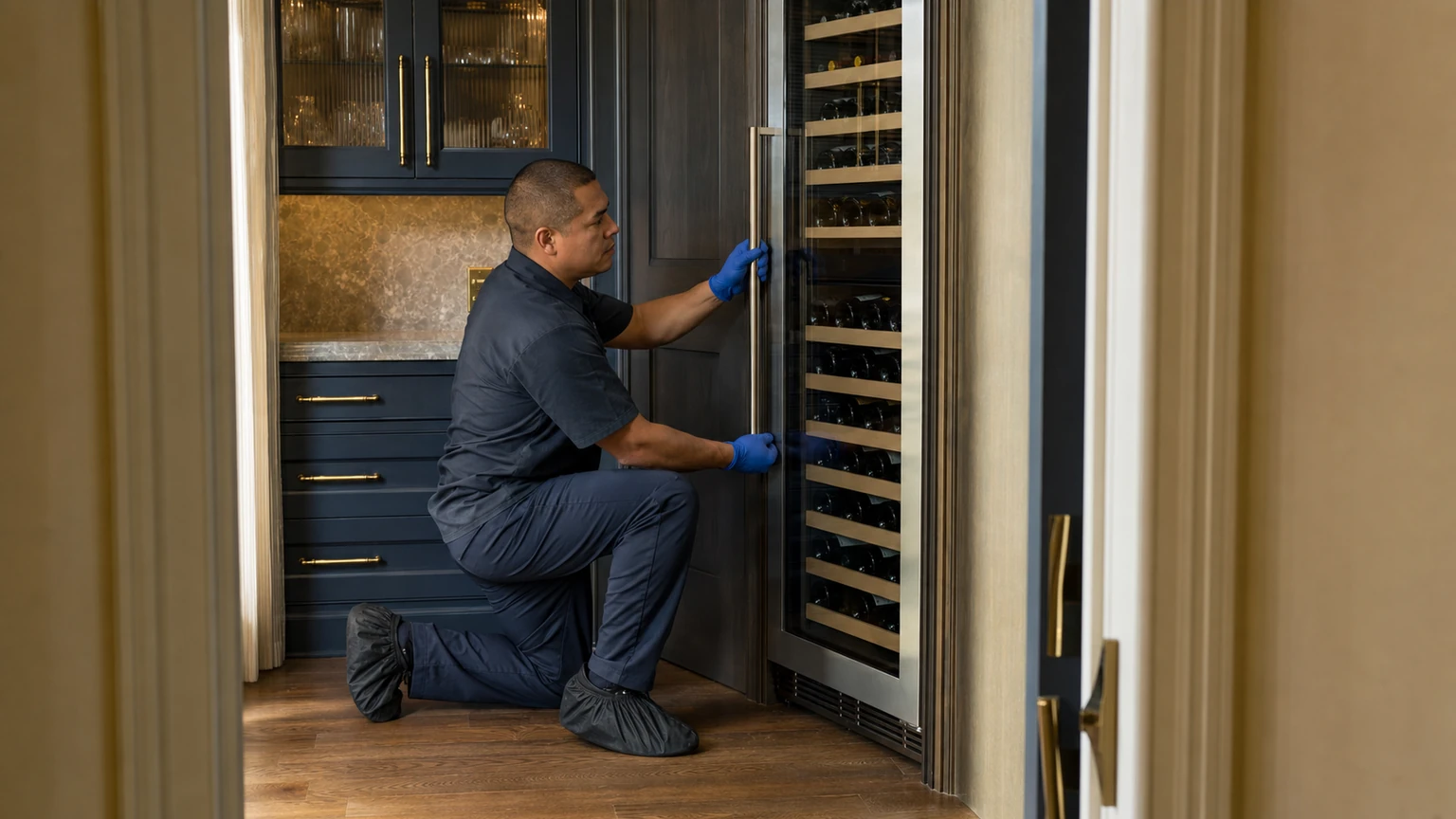 Wine cooler diagnostic visit in Malvern